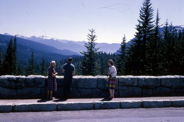 August 1964 - Mt. Rainier + West Coast