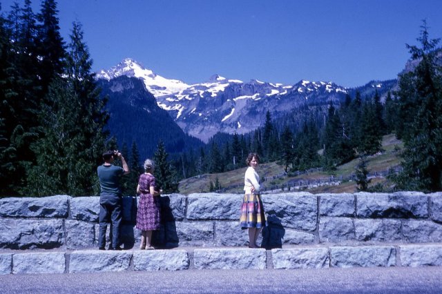 August 1964 - Mt. Rainier + West Coast